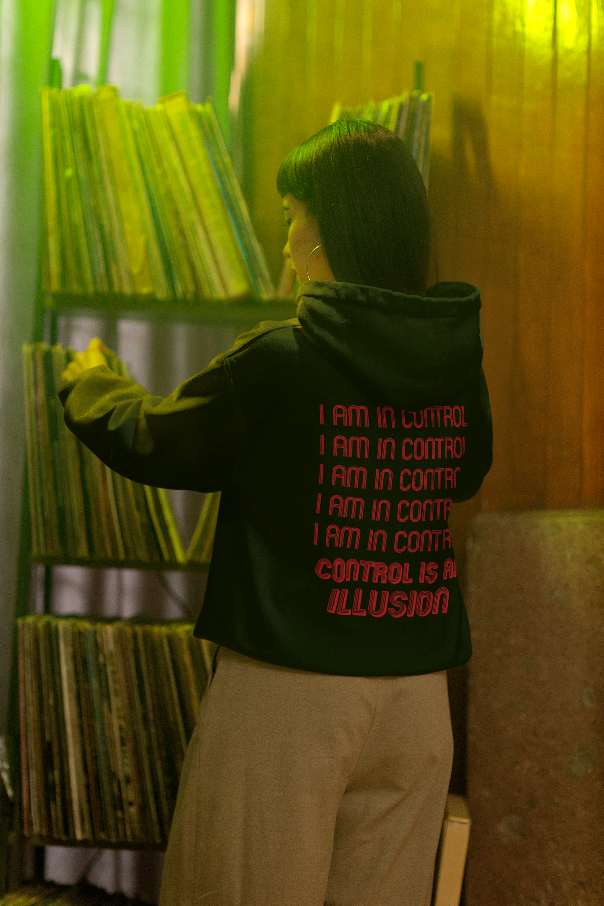 Illusion of Control - Techwear Hoodie - Cyborgfit