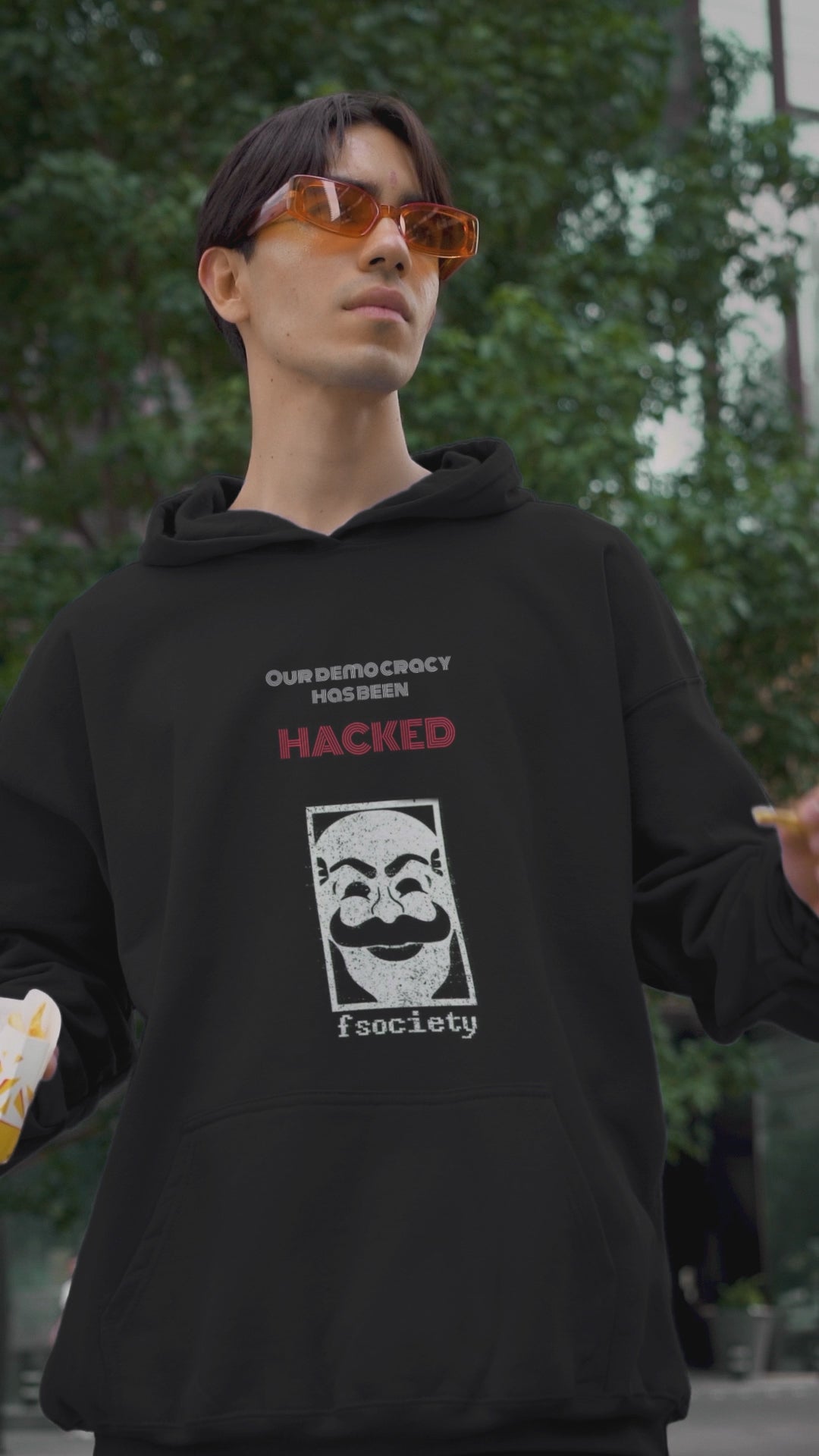 Illusion of Control - Techwear Hoodie